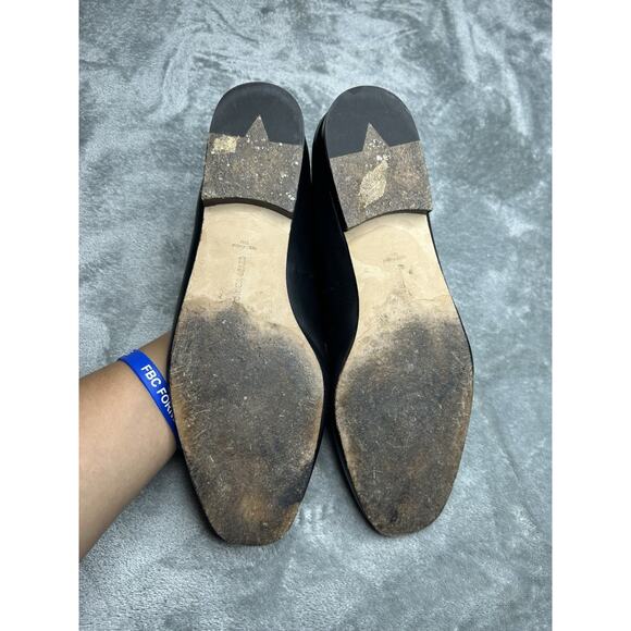 Veronica Beard Women’s Arlie Braided Loafer Black Shoes Size 12 Career Classic - Picture 8 of 9